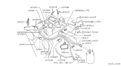 Nissan Hardbody Pickup Vacuum Line B2318 N3301 Murfreesboro Nissan