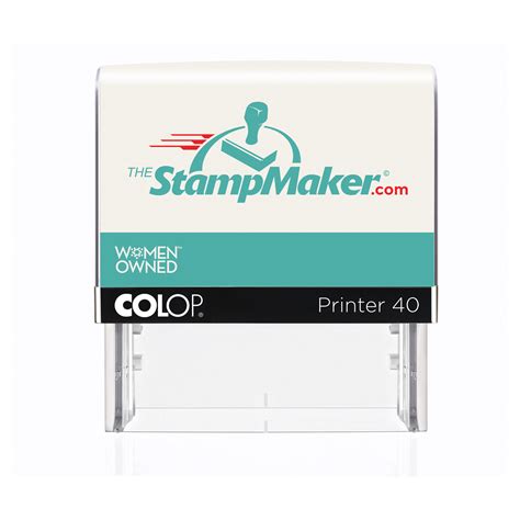 2000 Plus Printer 40 Self Inking Custom Rubber Stamp