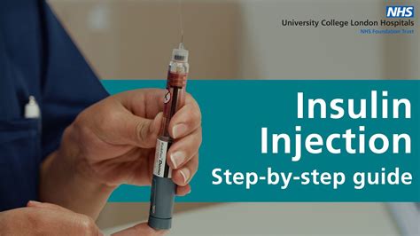 Diabetes How To Inject Insulin Step By Step Guide YouTube