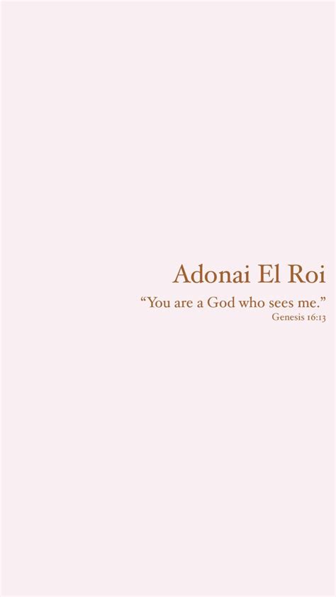 Adonai El - Names of God