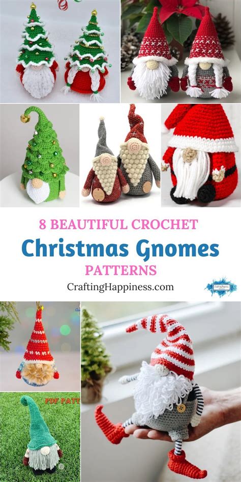 8 Beautiful Crochet Christmas Gnome Patterns Artofit