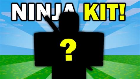 New Ninja Kit Roblox Bedwars Youtube