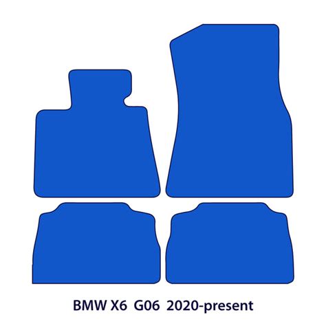 BMW X6 Floor Mats - G06 - M Stitching