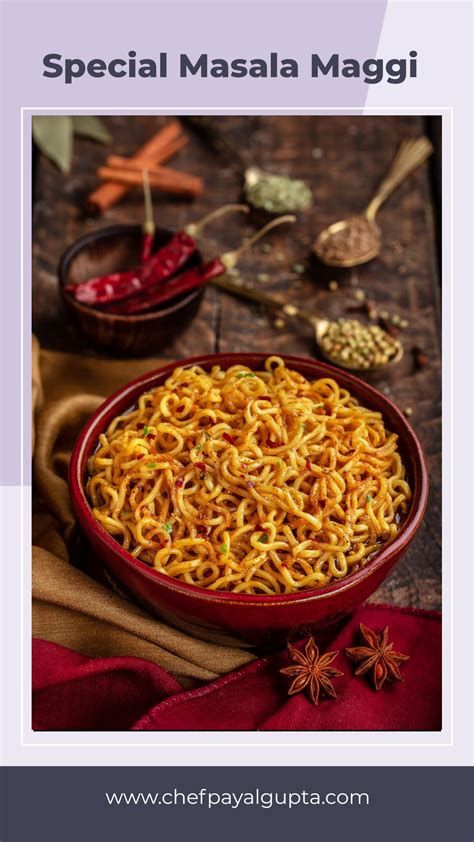 Special Masala Maggi | Food, Indian food recipes, Food photography