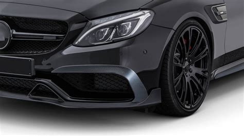 Front Fascia Attachments Bs Style Carbon For Mercedes C Class A Amg