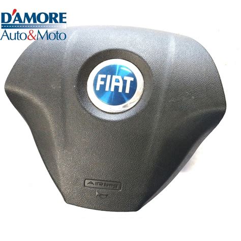 AIRBAG FIAT GRANDE PUNTO LATO GUIDA STEMMA BLU 3 SUPPORTI