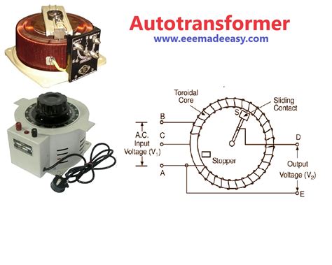 Autotransformer|Application Of Autotransformer - EEE Made Easy