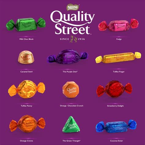 Quality Street Chocolate Choose Colour Amount Nestle Christmas Gift