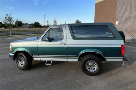 No Reserve 1996 Ford Bronco Xlt For Sale On Bat Auctions Sold For