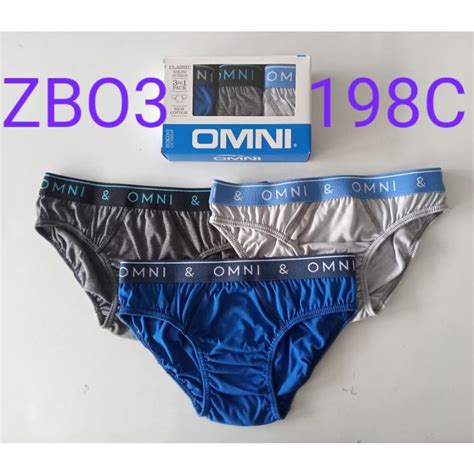 Omni Brief By Soen 3in1 Bikini Brief Shopee Philippines