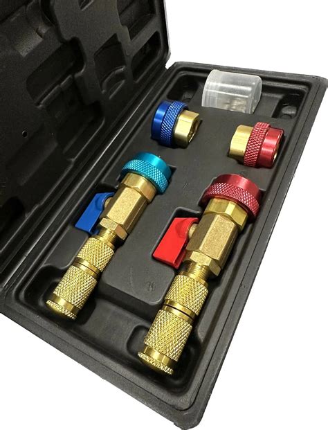 Valve Core Remover Installer Tool 4 Standard JRA Valve Couplers R134A