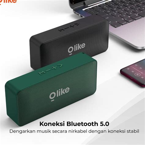 Jual Trxt0T4f Olike Speaker Low Latency Bluetooth 5 0 8 Hours Playtime