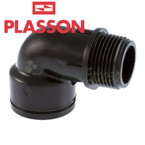 051507005 12 Mf Threaded 90 Degree Elbow Plasson