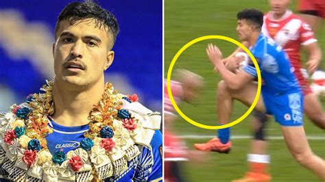 Joseph Suaalii under fire for 'dangerous' act at Rugby League World Cup ...