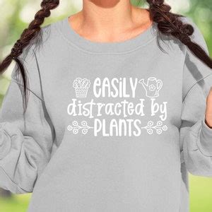 Easily Distracted By Plants Svg Gardening Svg Gardener Svg Plant Lover