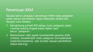 Penentuan Kkm Pptx