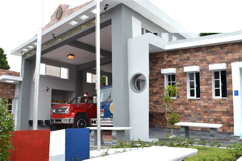 Inauguran nuevo cuartel de bomberos en San José de Ocoa