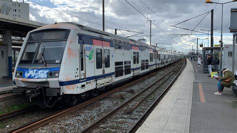 RER E MI2N EOLE Z220500 VOHE Et Corail TER Grand Est En Gare De Noisy