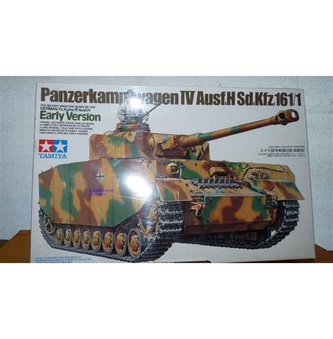 Tamiya Char Allemand Panzerkampfwagen Iv Ausf H Fr He Version