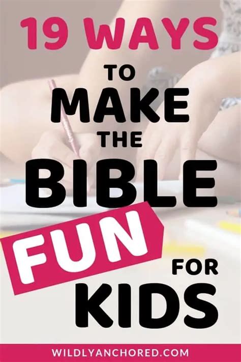 fun bible activities  kids  printable bingo game