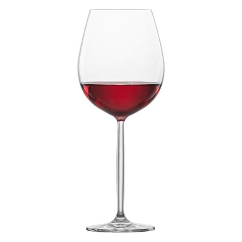 Pcs Burgundy Wine Glass Set Ml Diva Schott Zwiesel