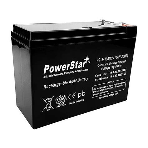 PowerStar Replaces Mighty Max ML10 12 12 Volt 10 Ah SLA Battery