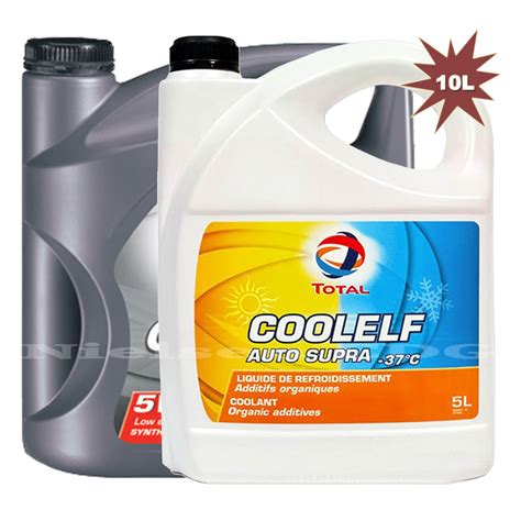 Buy Total Quartz Ineo ECS 5W30 5L+Total Coolelf Auto Supra Coolant ...