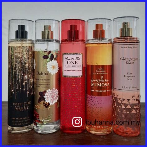 Original BBW Bath And Body Works Fine Fragrance Mist 236ml Shopee