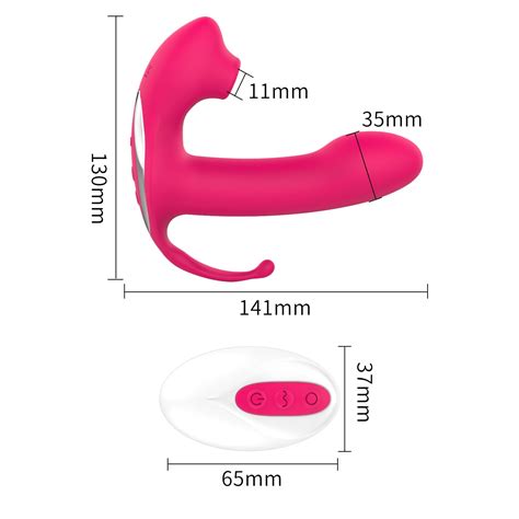 Adult Sex Toy Female Wearable Vibrator Wireless Remote Control Sucking Apparatus Adult Erotic