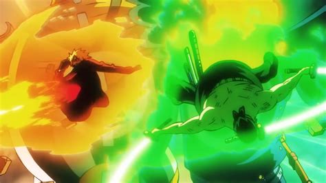 One Piece Here Is The Most Epic Scene The Two Stars Of The