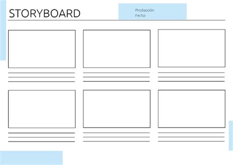 Plantilla Storyboard Pdf