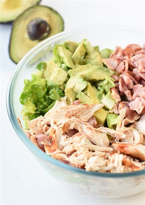 Keto Chicken Salad With Avocado And Bacon Sweetashoney