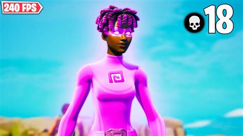 Full Pink Backlash Skin Gameplay High Kill Win Gameplay Handcam Fortnite No Commentary