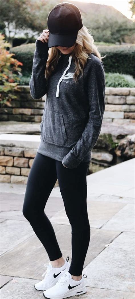 30 Cute And Simple Outfit Ideas You Will Be Crazy About Adidas Leggings Outfit Legging Outfits