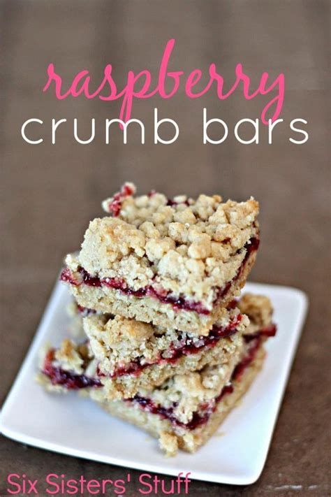 Raspberry Crumb Bars Artofit