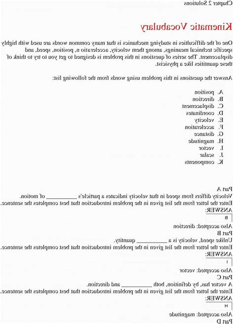 Projectile Motion Worksheet Answers The Physics Classroom Db Excel