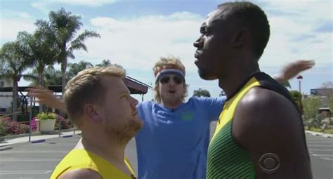 Usain Bolt Owen Wilson Y James Corden Se Miden En Una Carrera Redes Sociales El Comercio PerÚ