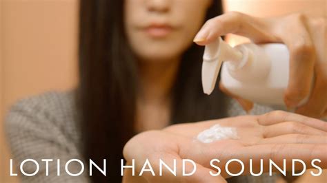 Asmr Hand Sounds Nail Tapping And Lotion Sounds No Talking Youtube