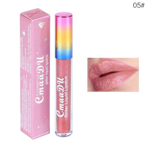 Cmaadu Sexy 6 Colors Autumn Diamond Lip Gloss Moisturoizing Symphony