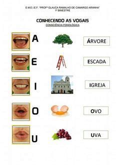 22 ideias de Vogais atividades alfabetização e letramento metodo das