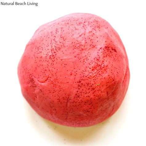 Amazing No Cook Strawberry Playdough Recipe Natural Beach Living