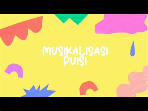 Tugas Bahasa Indonesia Musikalisasi Puisi Berjuanglah Karya Chairil