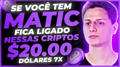 FIQUE LIGADO NA MATIC E NESSAS CRIPTOMOEDAS É POR ISSO QUE A CRIPTO