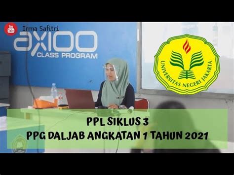 Video Praktik Pembelajaran Ppl Siklus Ppg Daljab Angkatan Tahun