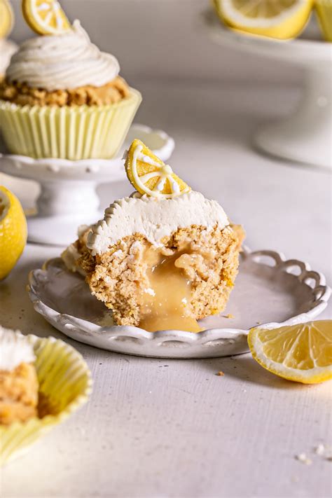 Grain Free Lemon Cupcakes Vegan Healthy Little Vittles