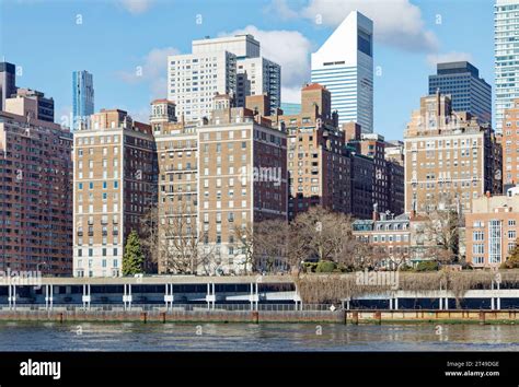 1 Sutton Place South Viewed From Roosevelt Island The Luxury High