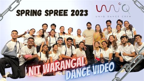 Dance Performance In Nit Warangal Spring Spree Day