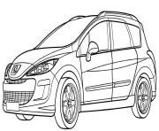 Coloriage Dessin Voiture Tuning A Colorier Jecolorie