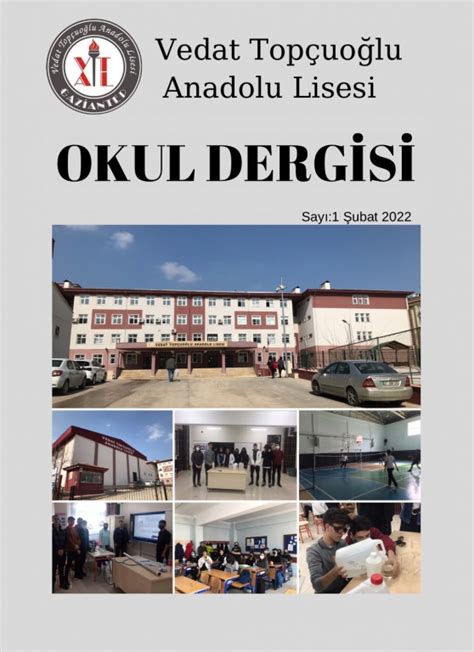 Okul Derg M Z Vedat Top Uo Lu Anadolu Lisesi