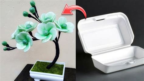 Cara Paling Mudah Membuat Bunga Dari Styrofoam The Easiest Way To